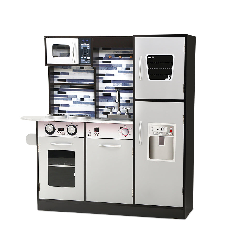 Kids Kitchen Wooden Pretend Play Set Toys Cooking Food Children Cookwa