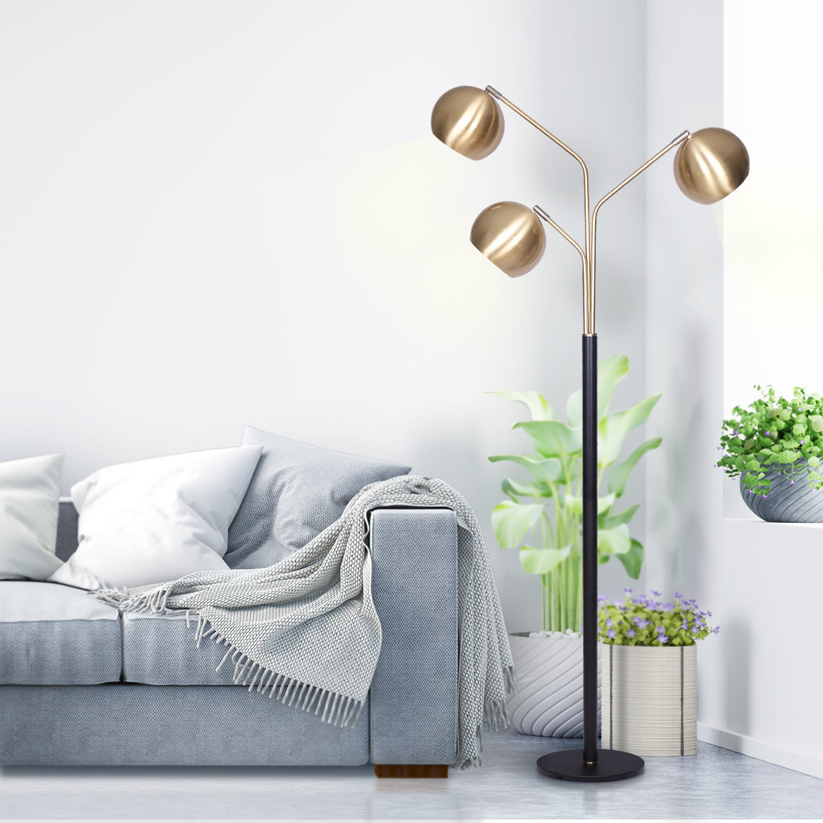 Arm arch deals floor lamp