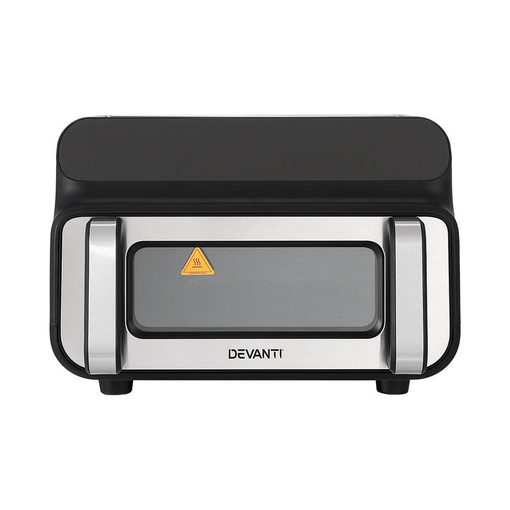 Devanti Air Fryer 10L LCD Kitchen Oven - Homecoze