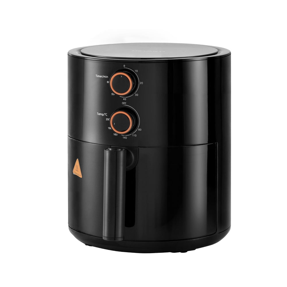 Devanti 4L Air Fryer Knob Control 1500W - Homecoze