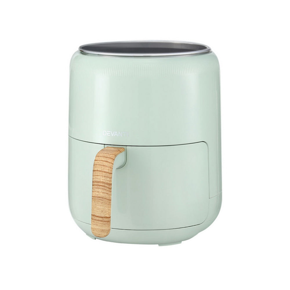 5L Air Fryer Touch Control 1700W - Green - Homecoze