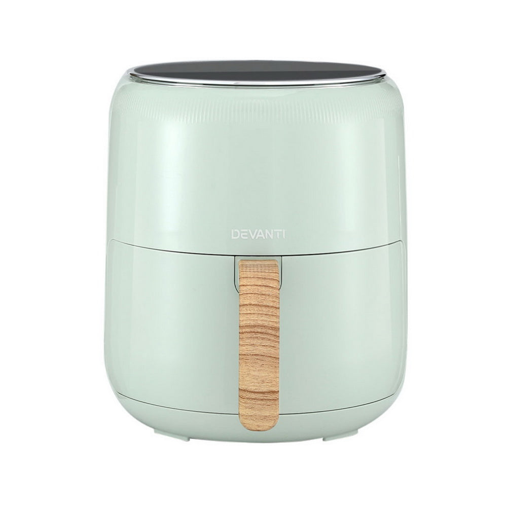 5L Air Fryer Touch Control 1700W - Green - Homecoze