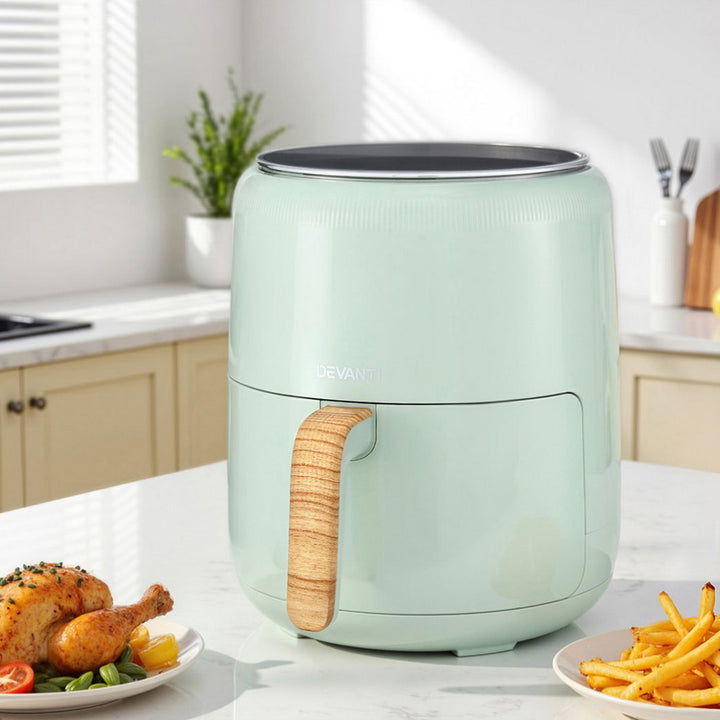5L Air Fryer Touch Control 1700W - Green