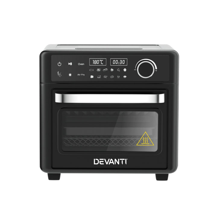 Devanti Air Fryer 15L LCD Fryers Oven - Homecoze