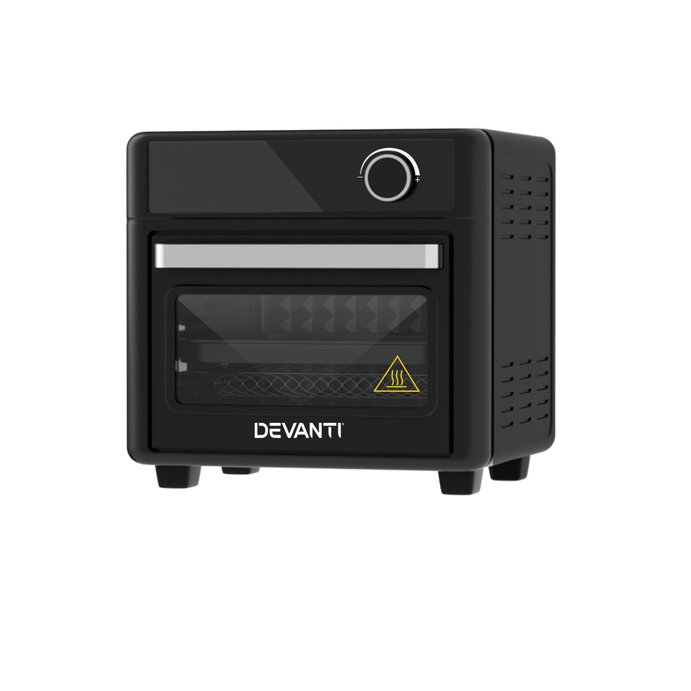 Devanti Air Fryer 15L LCD Fryers Oven - Homecoze