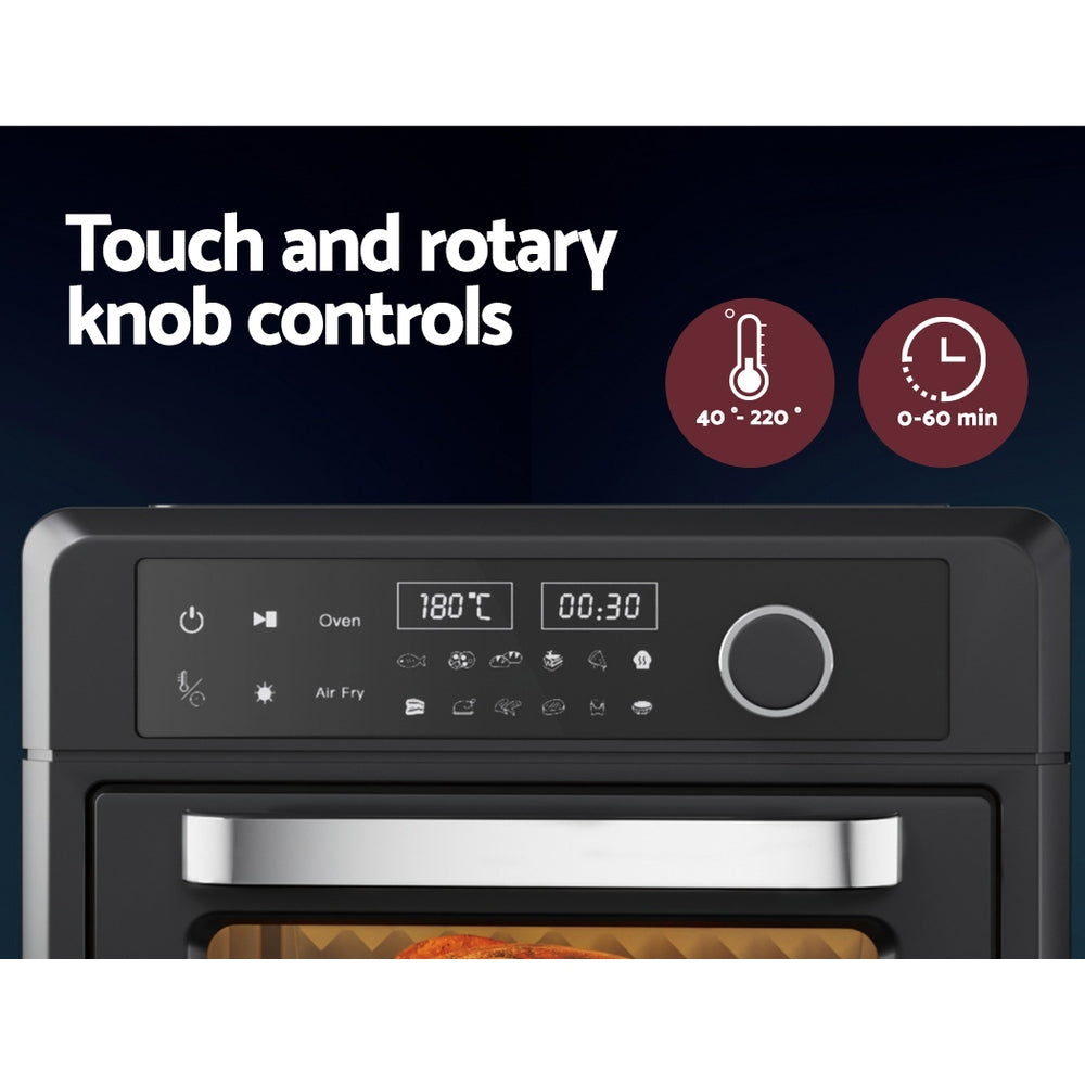 Devanti Air Fryer 20L LCD Fryers Oven - Homecoze