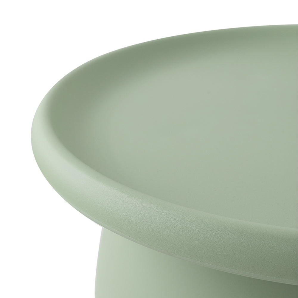 Coffee Table Mushroom 'Top-Hat' Nordic Style 71cm - Green - Homecoze