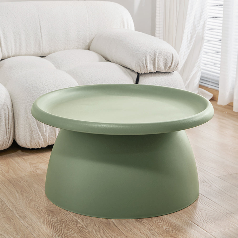 Coffee Table Mushroom 'Top-Hat' Nordic Style 71cm - Green - Homecoze
