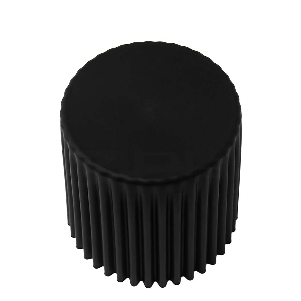 Set of 2 Stackable Foot Stool Cupcake Seats - Black - Homecoze