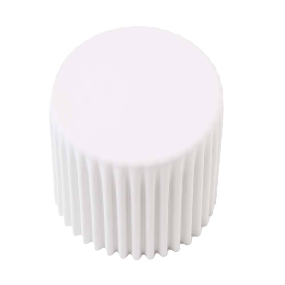 Set of 2 Stackable Foot Stool Cupcake Seats - White - Homecoze