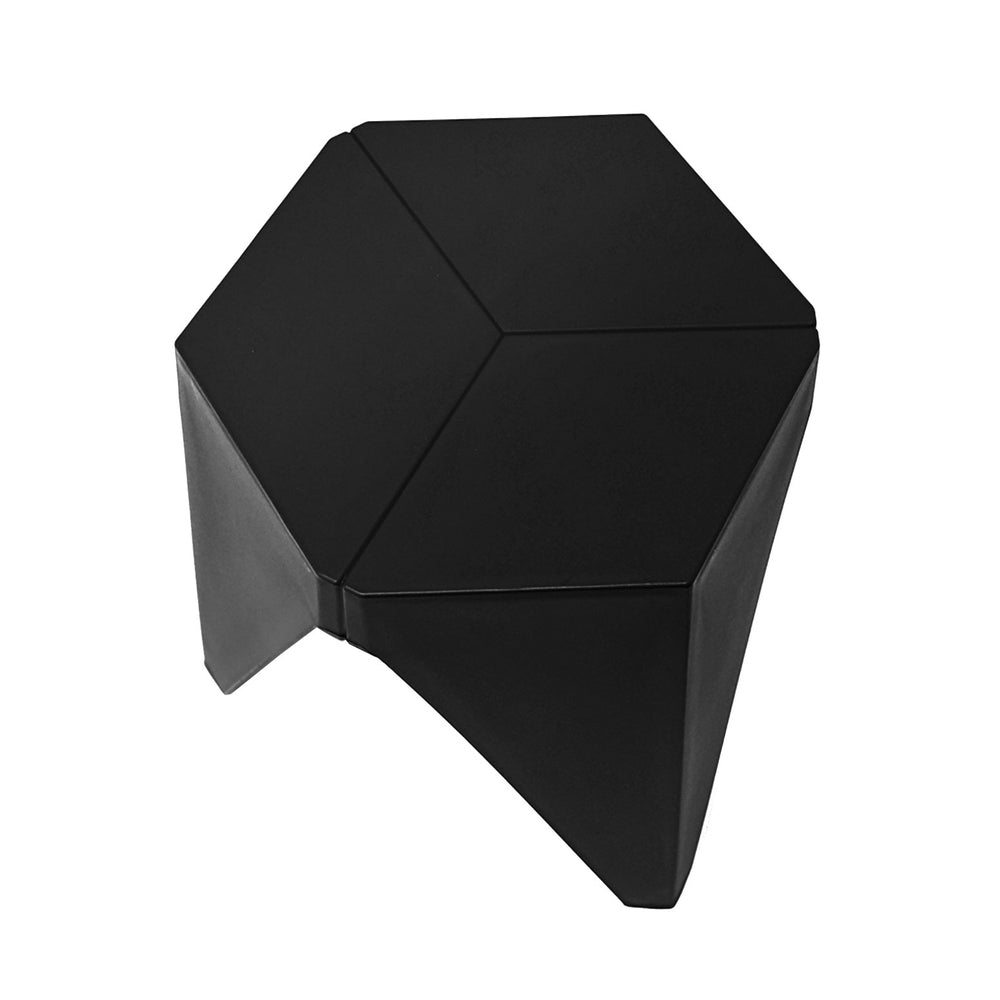 Set of 4 Nordic Stool Side Tables - Black - Homecoze