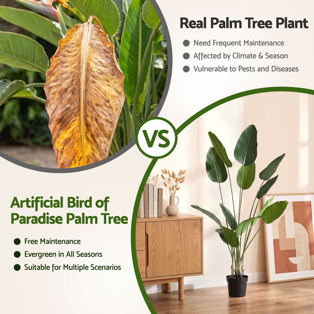 150cm Artificial Bird of Paradise Plant