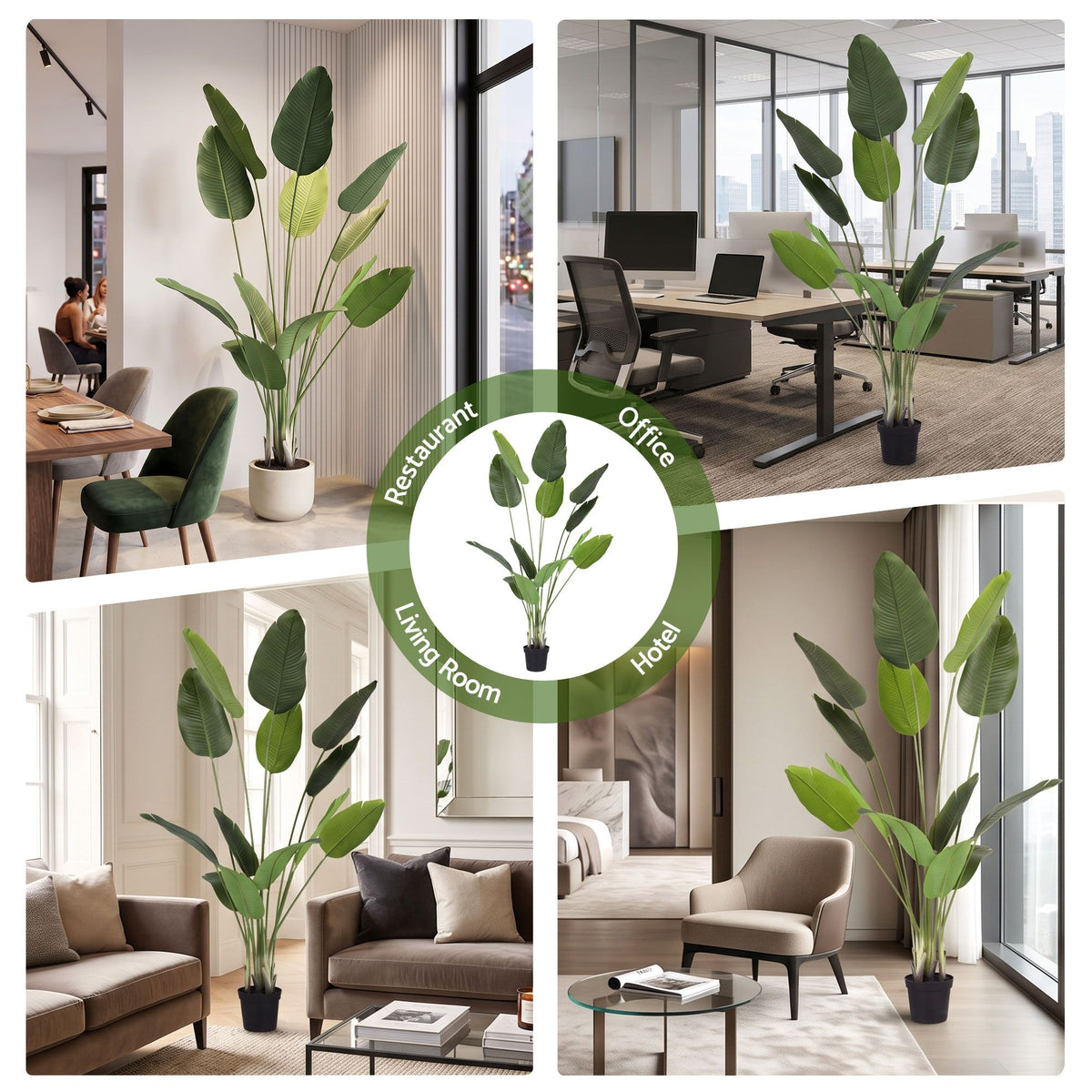 180cm Artificial Bird of Paradise Plant