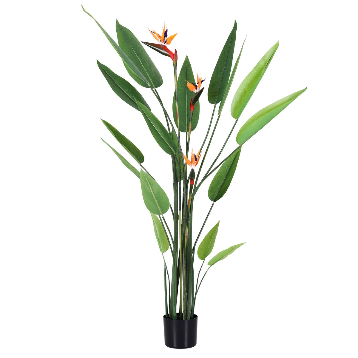 150cm Artificial Bird of Paradise Plant with Flowers