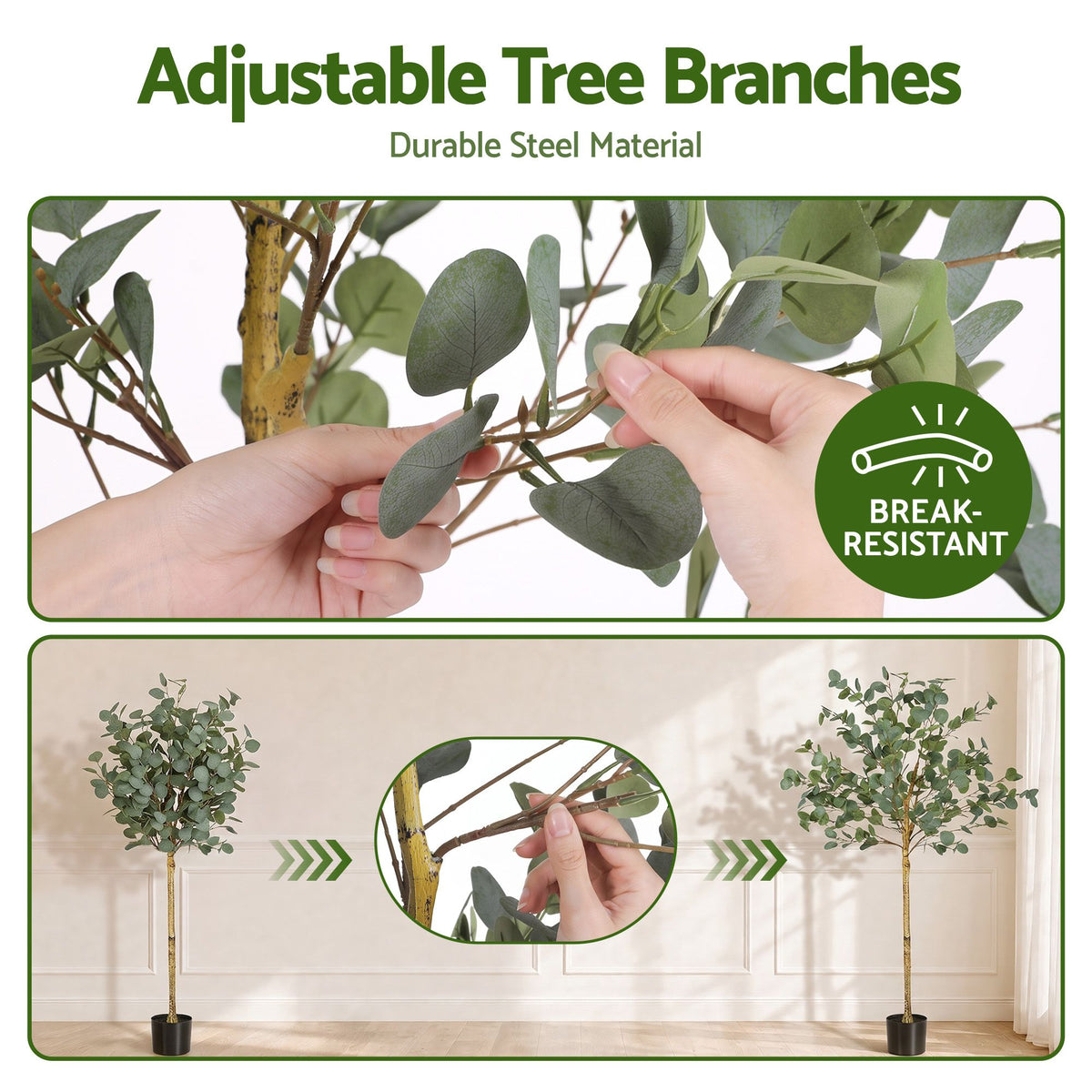 150cm Artificial Eucalyptus Tree