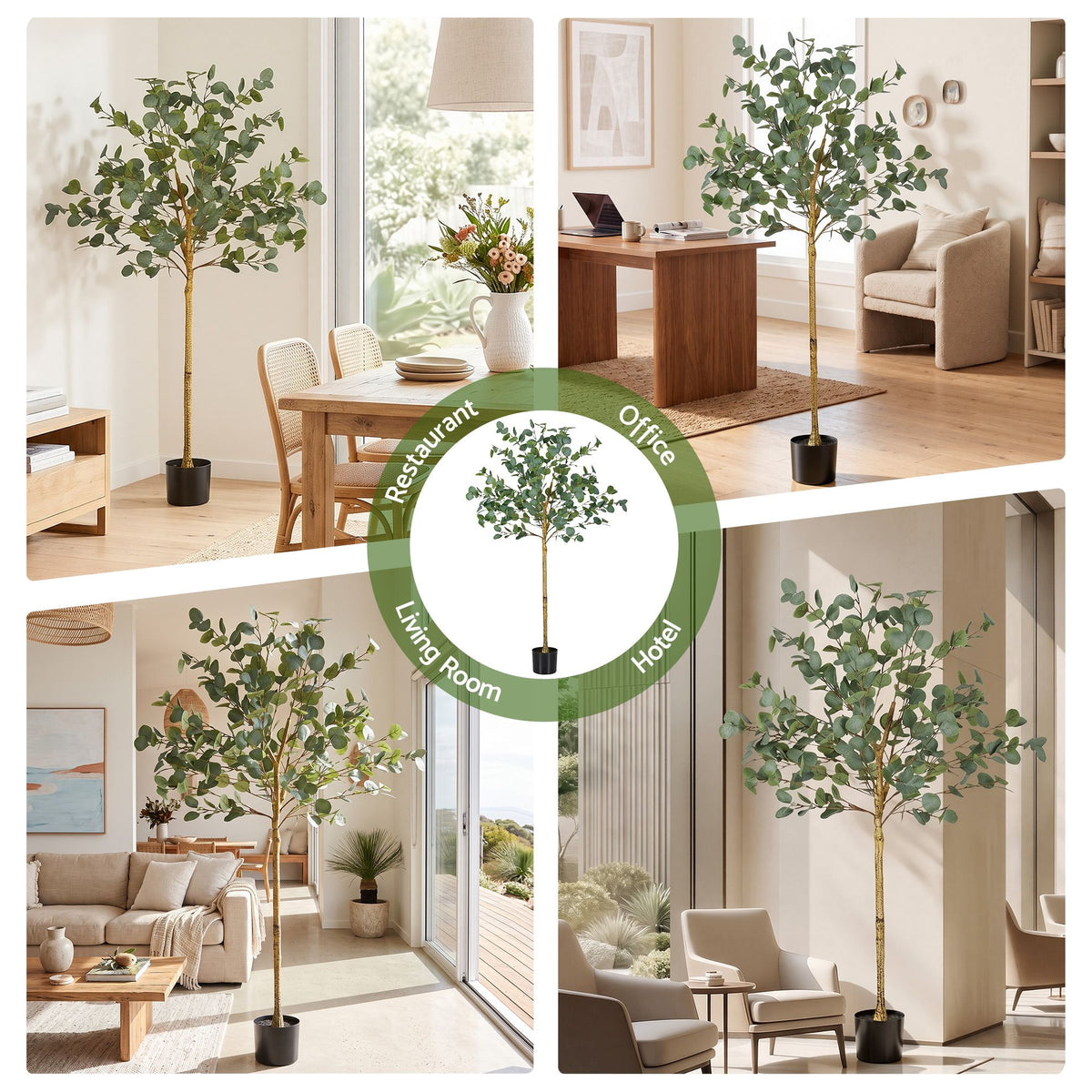 150cm Artificial Eucalyptus Tree
