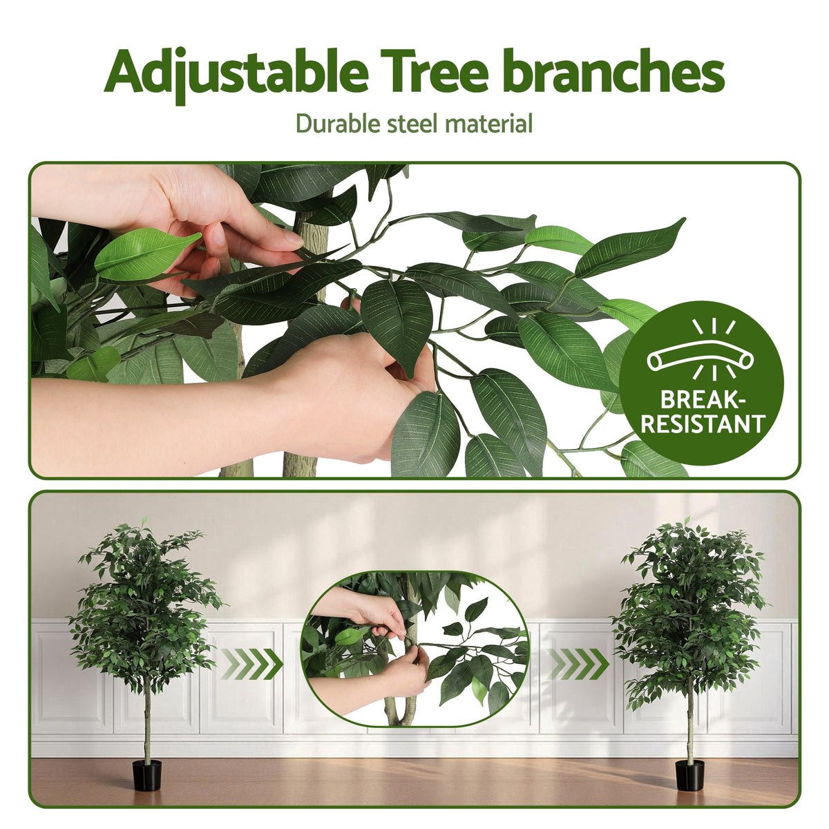 180cm Artificial Ficus Tree