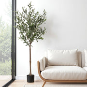 Artiss 155cm Artificial Olive Tree Faux Trees Indoor Decor Artificial Plants Lifelike Plant - Homecoze