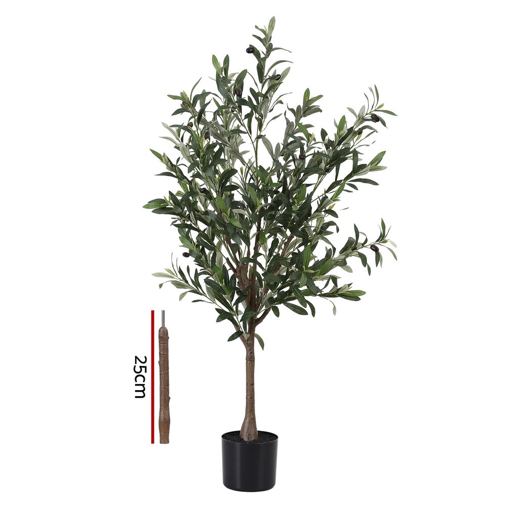 Artiss 155cm Artificial Olive Tree Faux Trees Indoor Decor Artificial Plants Lifelike Plant - Homecoze