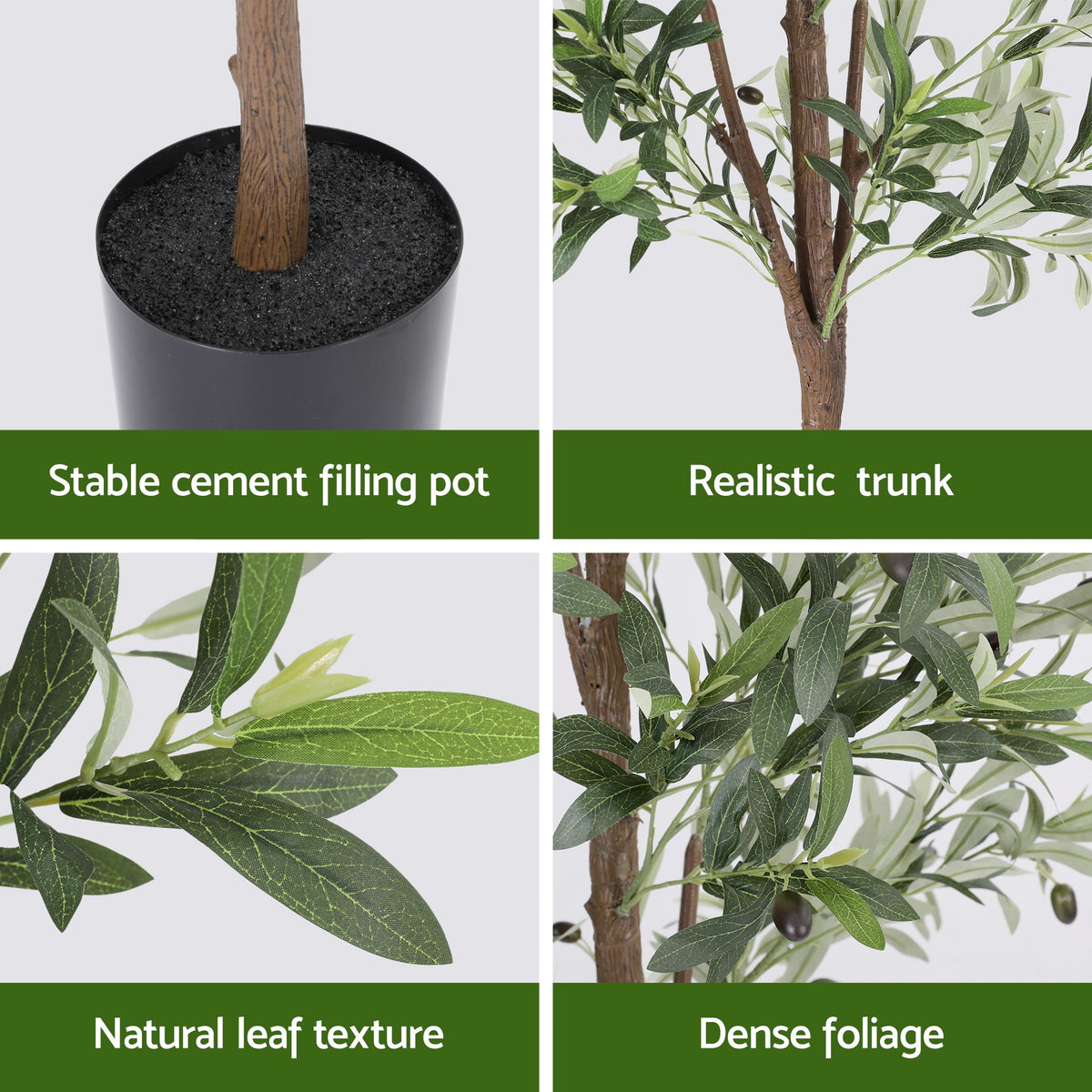 210cm Artificial Olive Tree