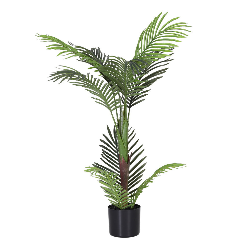Artiss 100cm Artificial Palm Tree Faux Trees Indoor Decor Artificial Plants Lifelike Plant - Homecoze