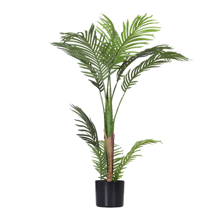 Artiss 100cm Artificial Palm Tree Faux Trees Indoor Decor Artificial Plants Lifelike Plant - Homecoze