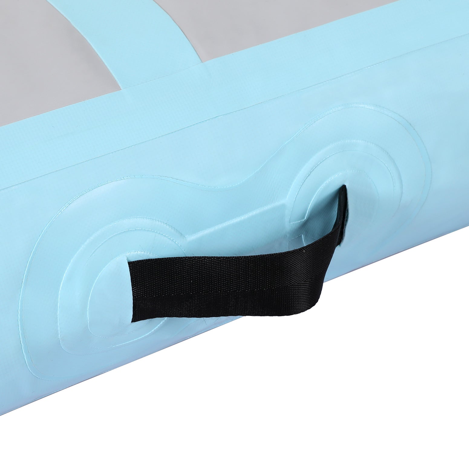 Square 1m Air Track Inflatable Gymnastics Tumbling Mat - Green - Homecoze