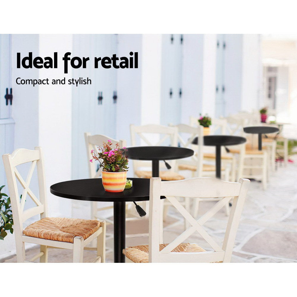 Modern Bar Gas Lift Bar Table - Black - Homecoze