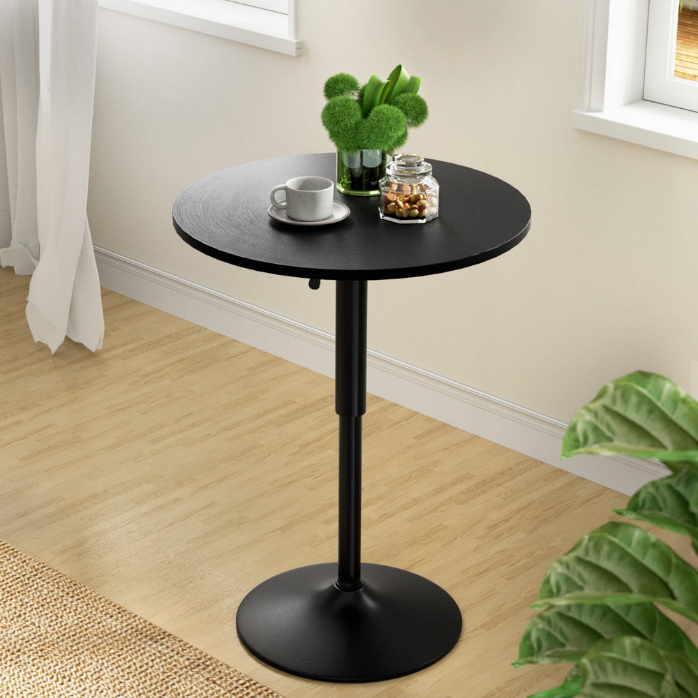 Modern Bar Gas Lift Bar Table - Black - Homecoze