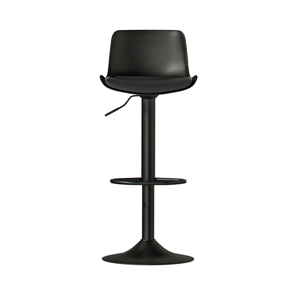 Jamie (Set of 2) Contemporary Bar Stools - Black - Homecoze