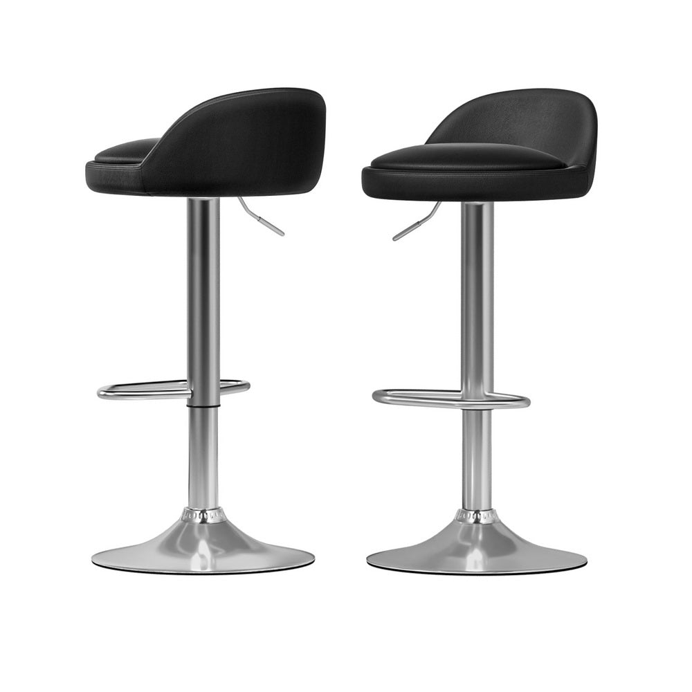 Cameron 3PC Bar Table & Stool Set - Black - Homecoze