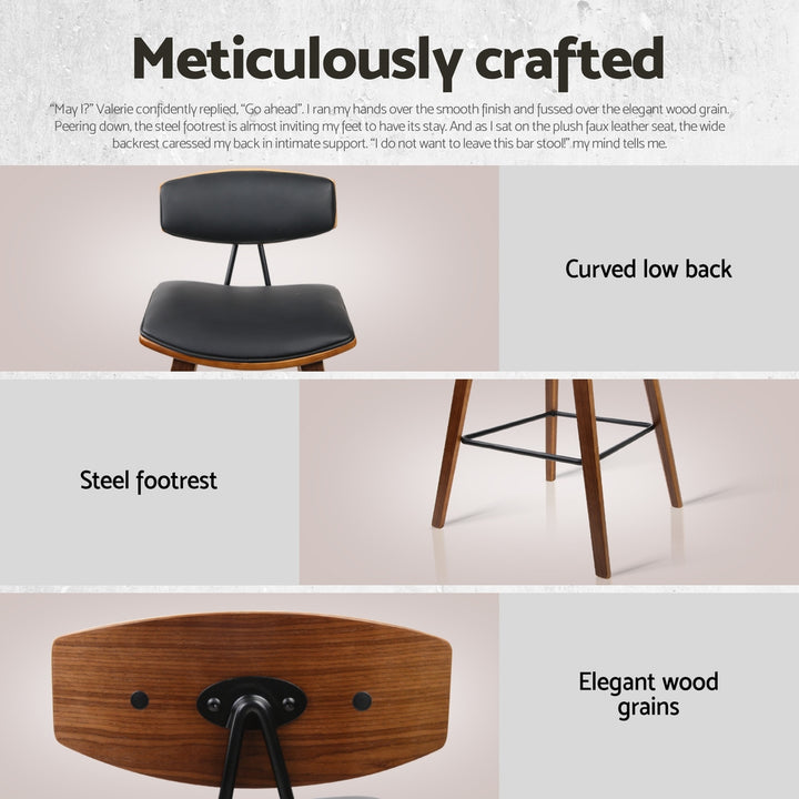 Beckett 3PC Bar Table & Stool Set - Brown & Black - Homecoze