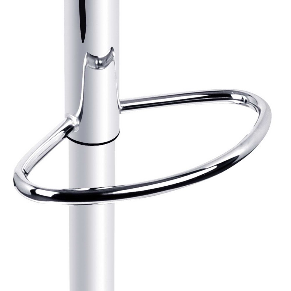 Kendall (Set of 2) PU Leather Bar Stools - White