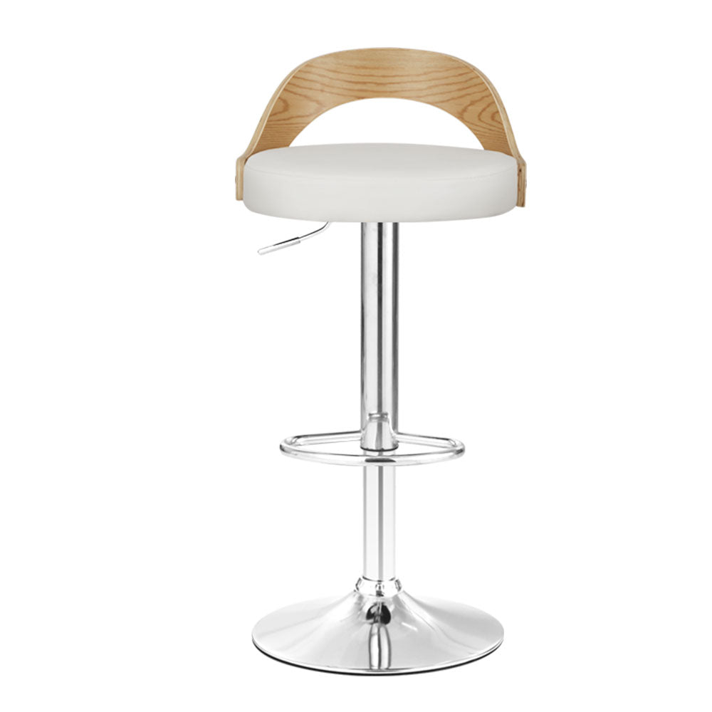Florence (Set of 2) Bar Stools - White - Homecoze