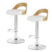 Florence (Set of 2) Bar Stools - White - Homecoze