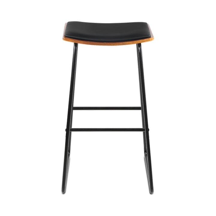 Mia (Set of 4) Bar Stools 76cm - Black - Homecoze