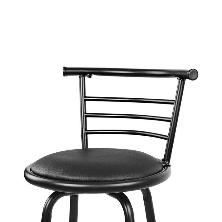 Noah (Set of 2) Bar Stools 75cm - Black - Homecoze
