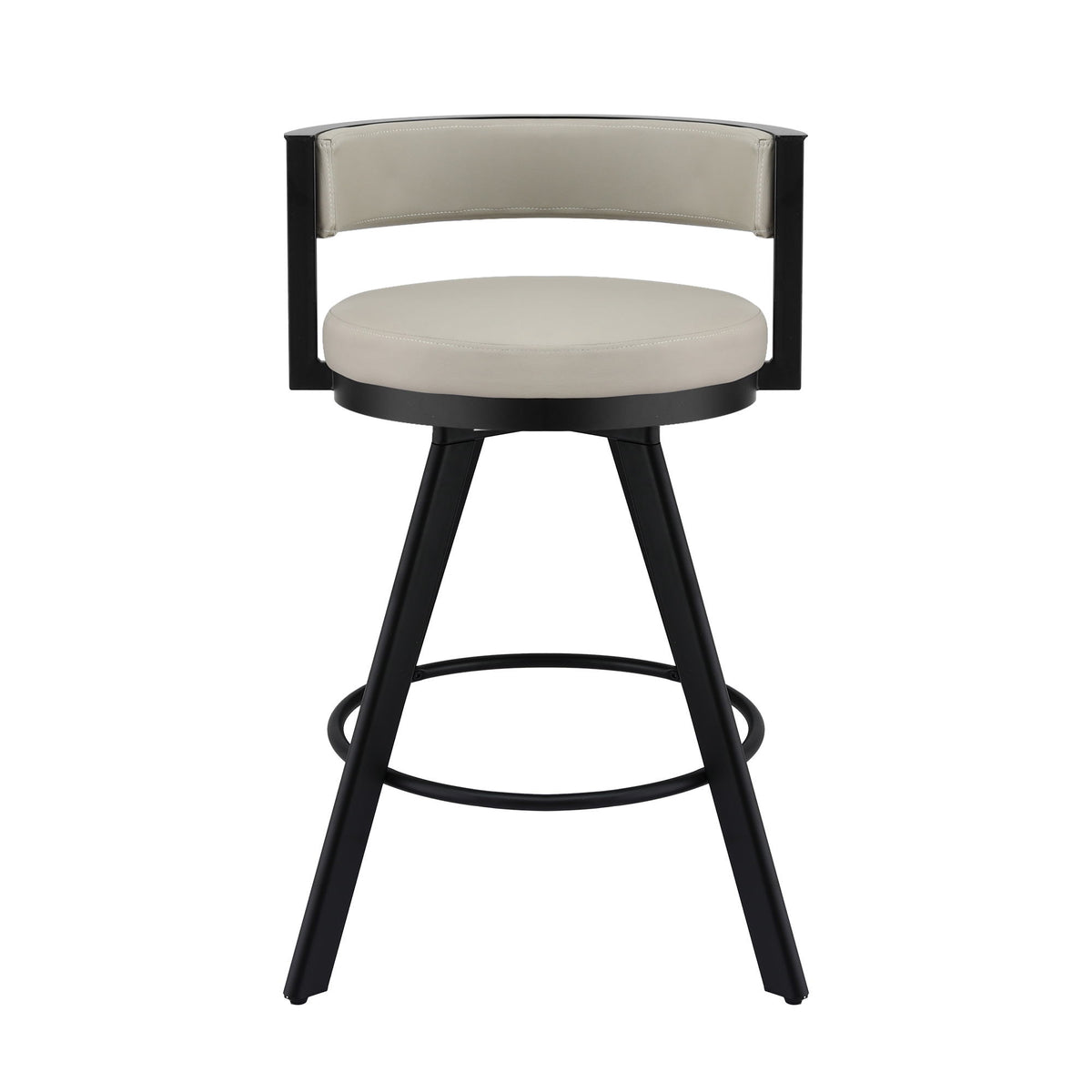 Tove (Single) Swivel Bar Stool – Beige
