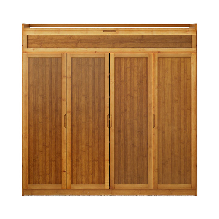 Artiss Shoe Rack Cabinet 30 Pairs Storage Cupboard Bamboo - Homecoze