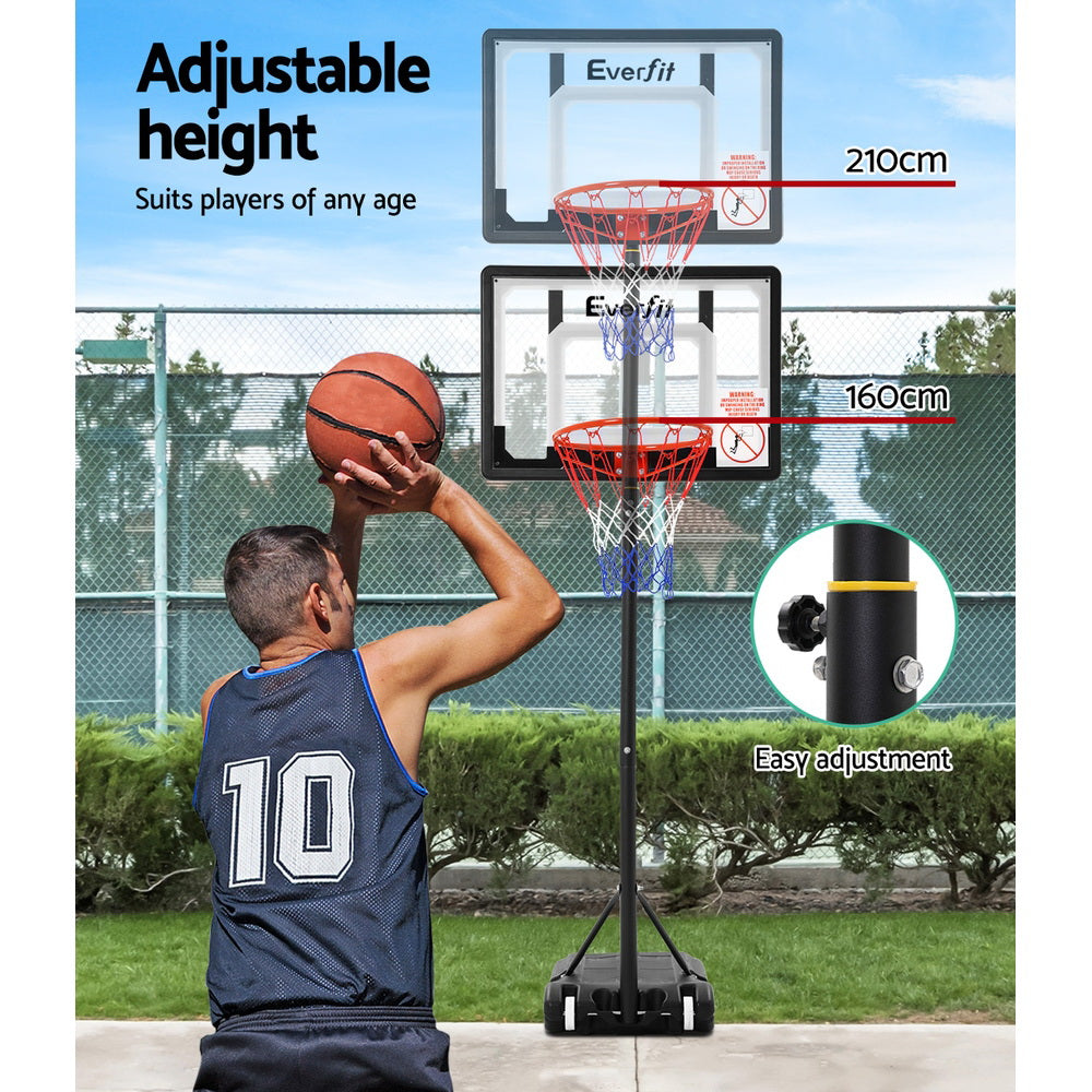 2.1m Adjustable Basketball Hoop Stand - Homecoze