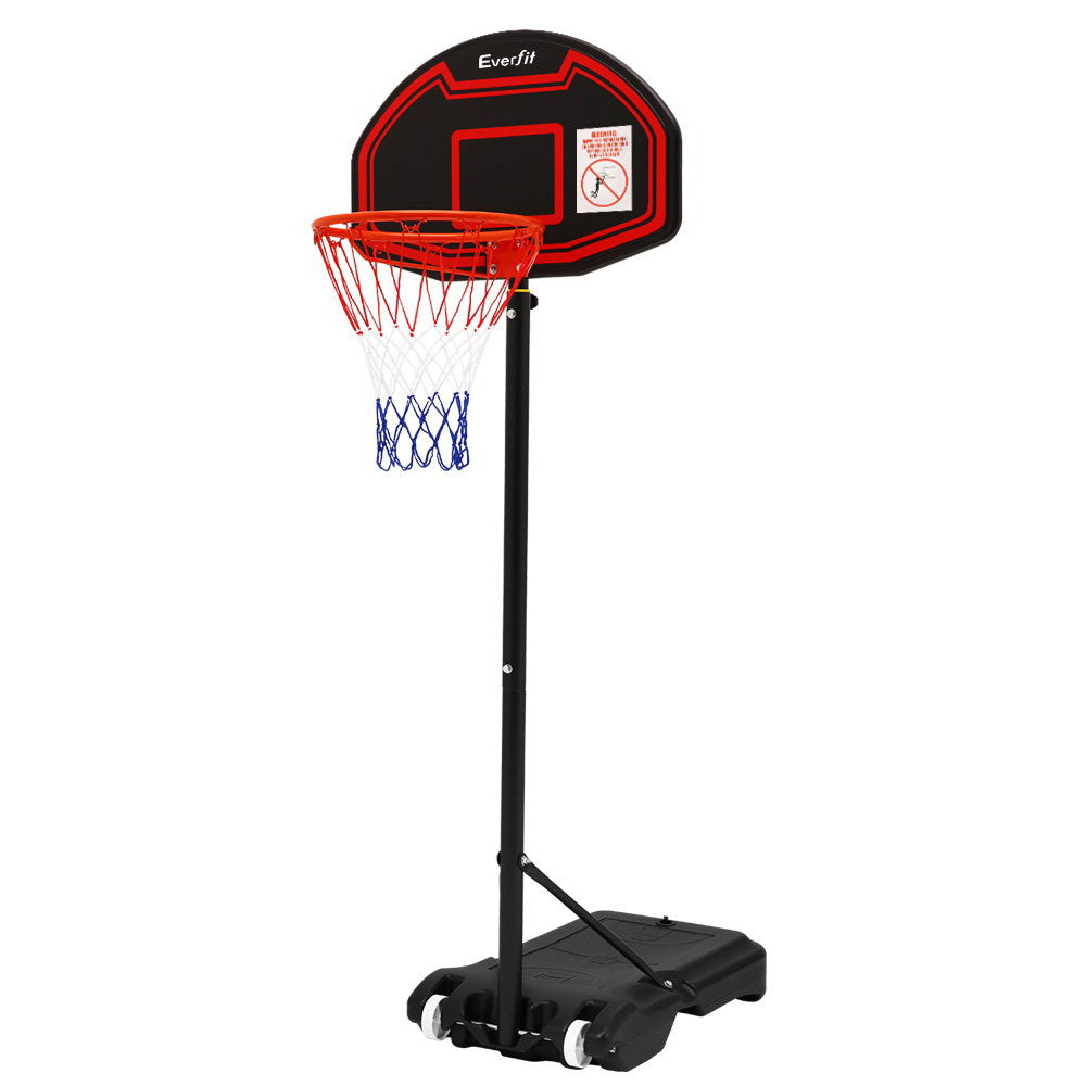2.1m Adjustable Basketball Hoop Stand - Black - Homecoze
