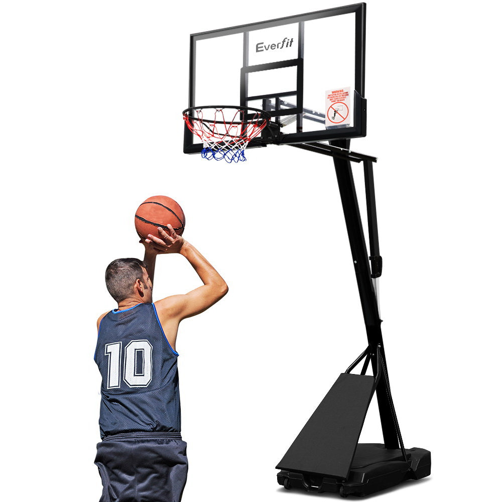 3.05m Adjustable Height Pro Basketball Hoop Stand - Homecoze