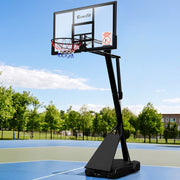 3.05m Adjustable Height Pro Basketball Hoop Stand - Homecoze