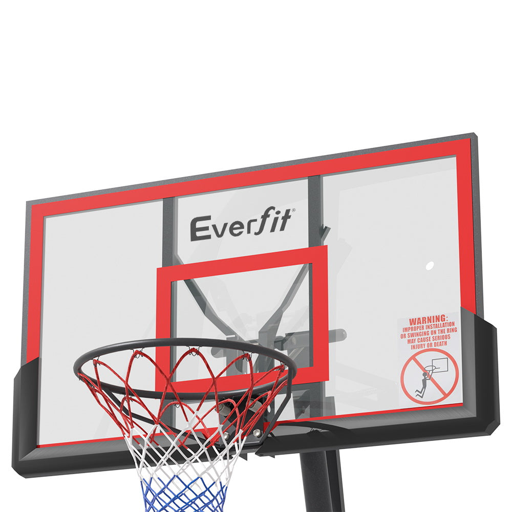 3.05m Pro Easy-Adjust Adjustable Basketball Hoop Stand - Homecoze