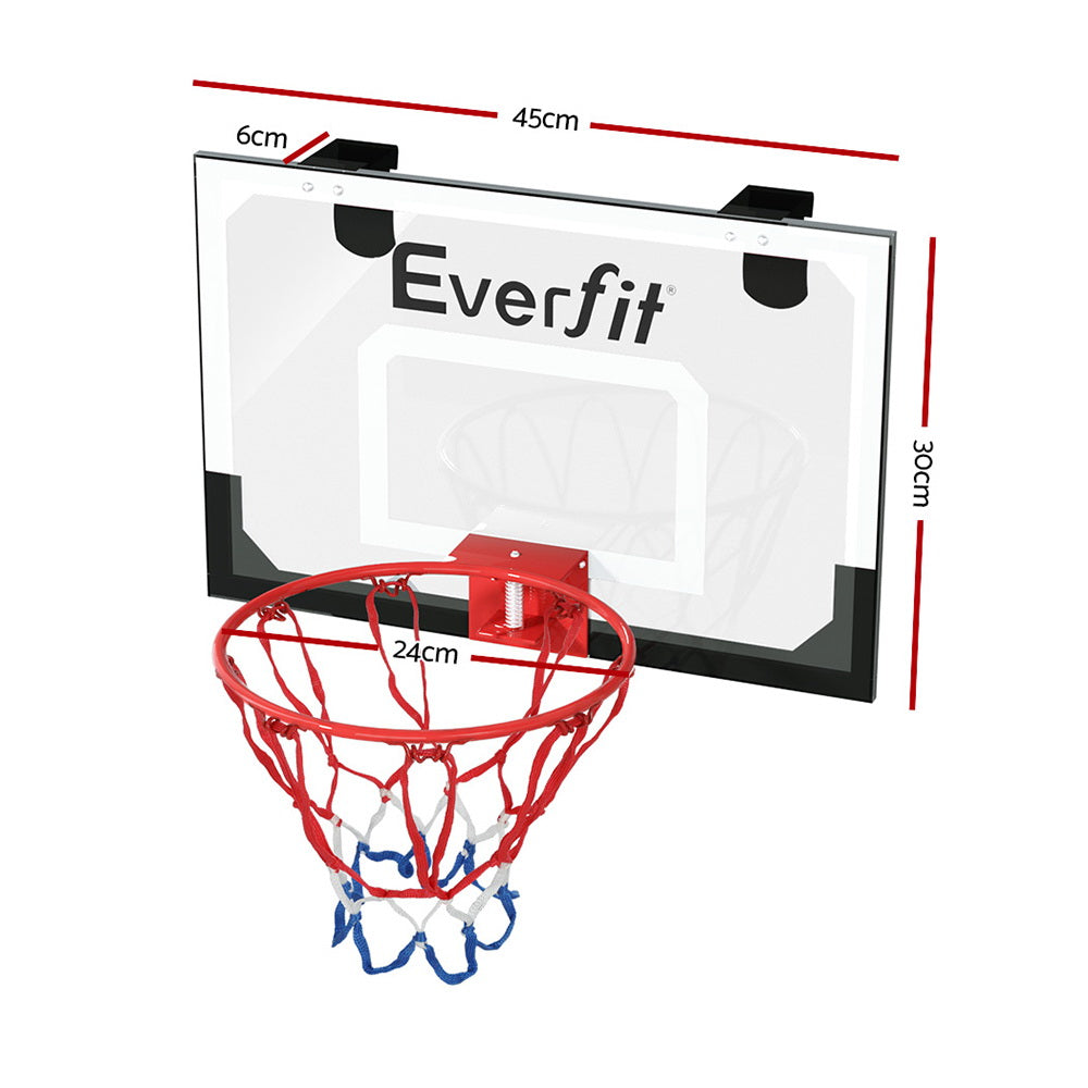 23" Mini Wall Mounted Basketball Hoop Backboard - Homecoze