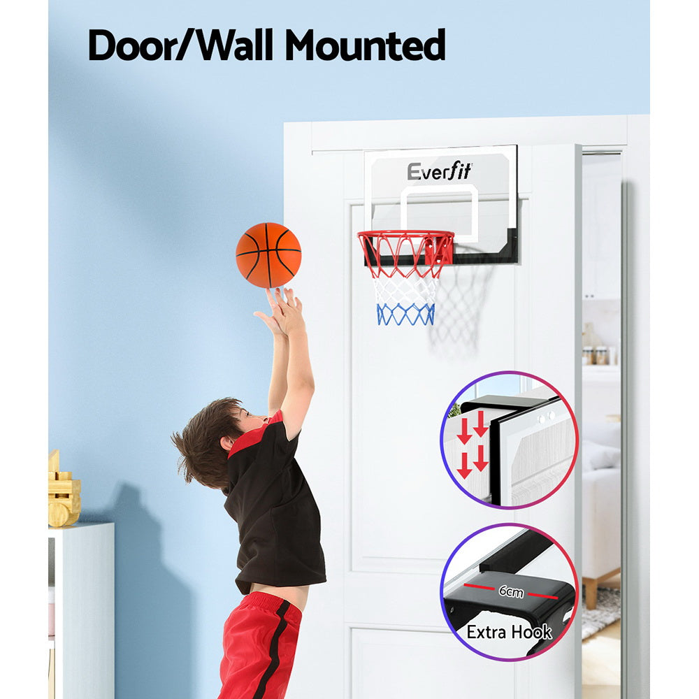 23" Mini Wall Mounted Basketball Hoop Backboard