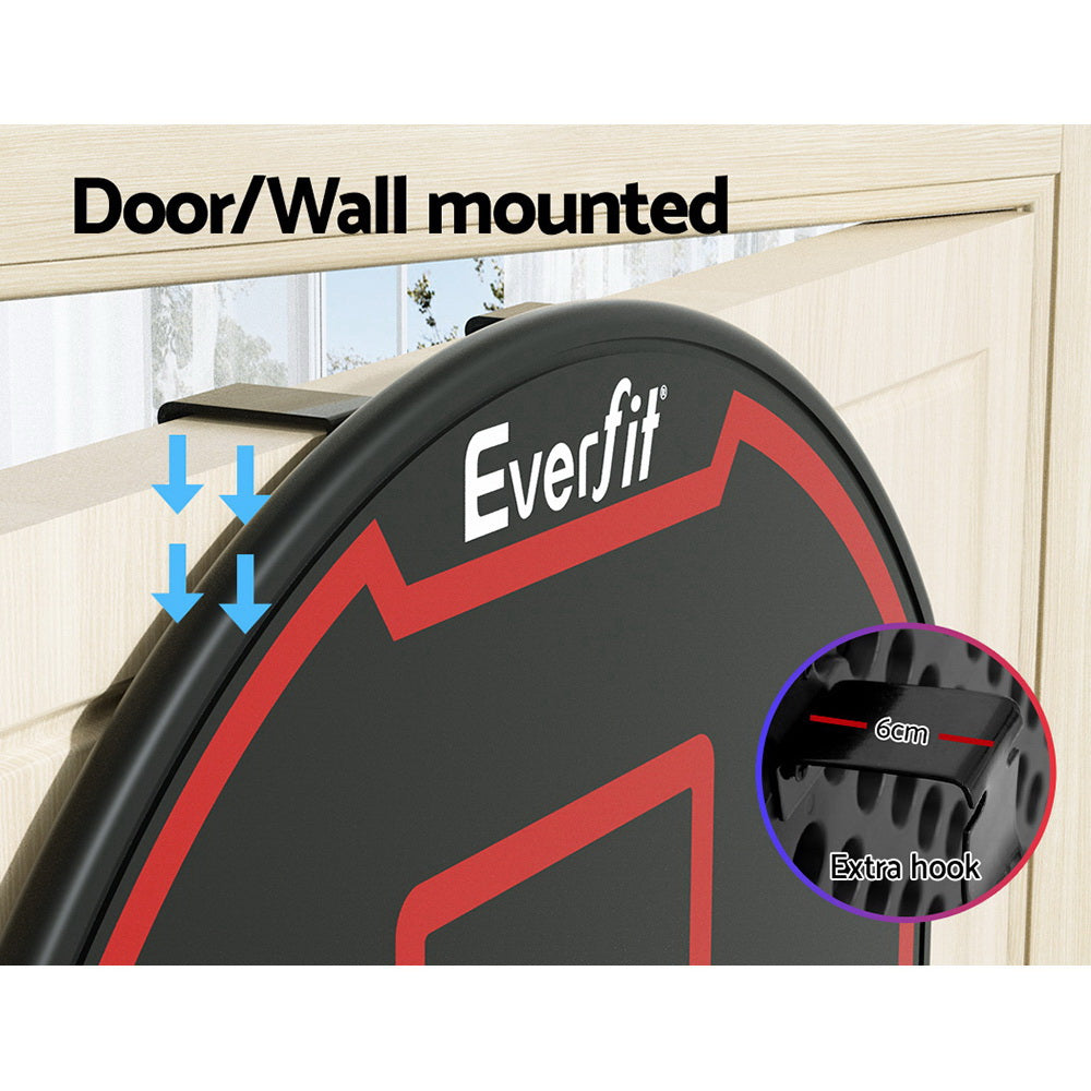 38" Wall Mounted Basketball Hoop Backboard - Black - Homecoze