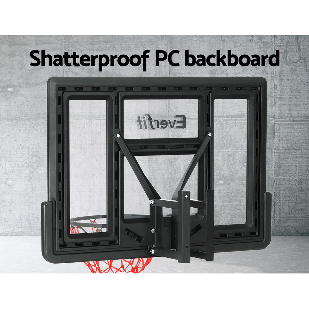 45" Wall Mounted Basketball Hoop Backboard - Homecoze