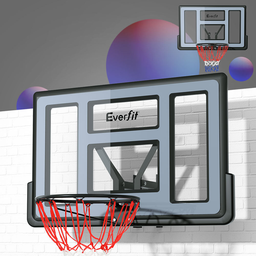 45" Wall Mounted Basketball Hoop Backboard