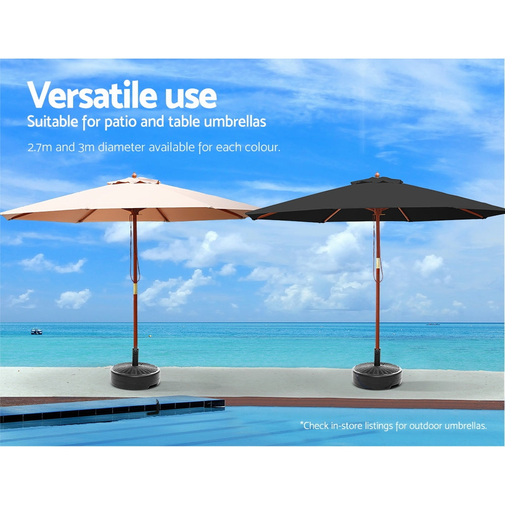 38mm Centre Post Umbrella Base Stand - Homecoze